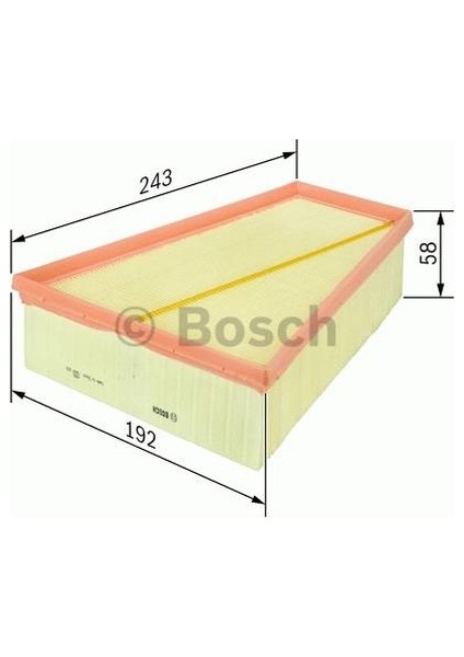 Hava Filtre Rn Megane Scenıc 02 Yno 0986 Tf0 041