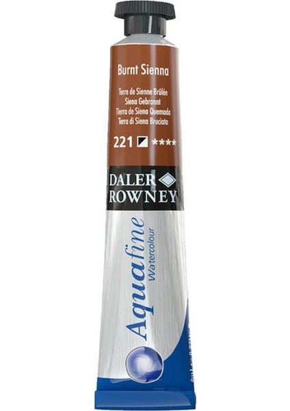 Aquafine Tüp Suluboya Aquafıne 8Ml Burnt Sıenna