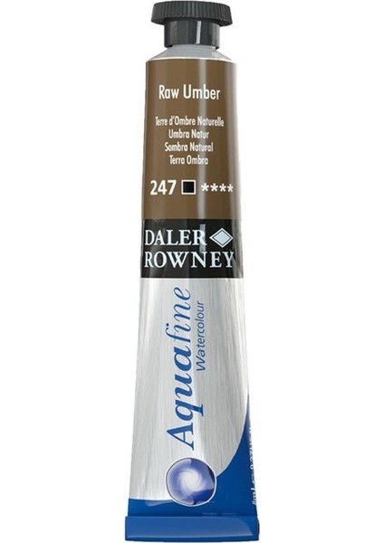 Aquafine Tüp Suluboya Aquafıne 8Ml Raw Umber