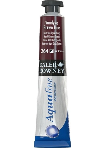 Aquafine Tüp Suluboya Aquafıne 8Ml Vandyke Brown Hue