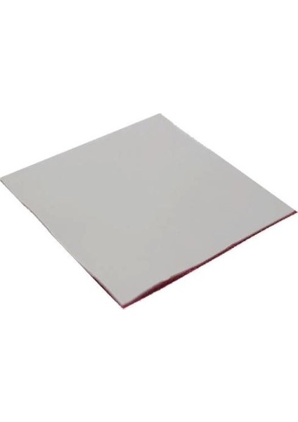 Termal Pad Ped Işlemci Soğutucu Silikon 5 cm x 5 cm Kalınlık 0.5 mm Gri