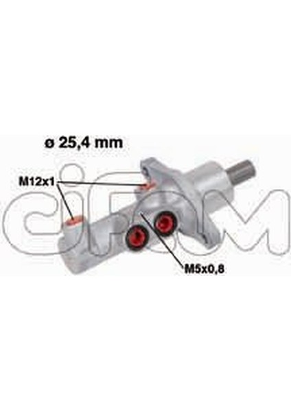 Fren Ana Merkezi Alüminyum Absli Ford Focus II 1.6Tdcı 1.8Tdcı 2.0Tdcı