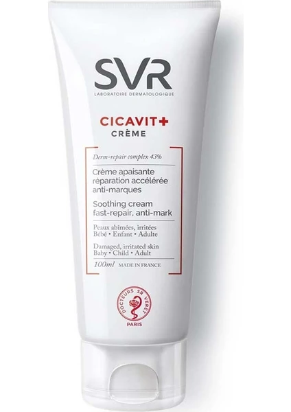 Cicavit+ Soothing Cream Onarıcı Krem 100 ml