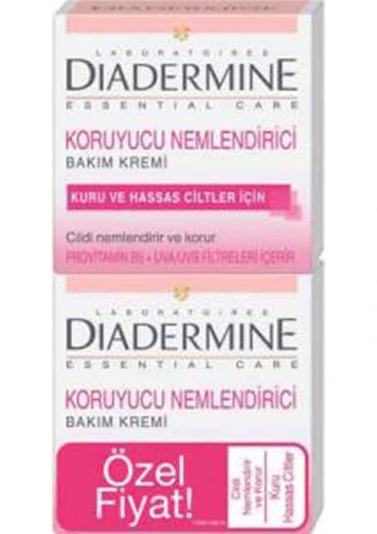 Koruyucu Nemlendirici Bakım Kremi 2x50 ml set