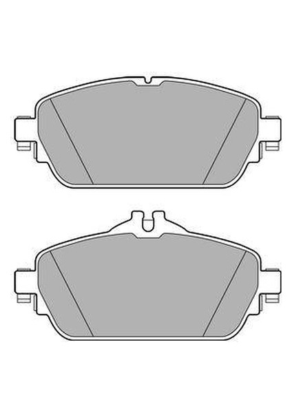 Fren Balatası Ön Mercedes C Serı 13 Del Lp2764