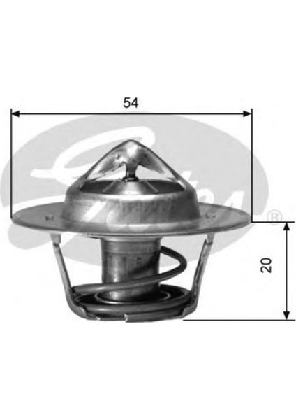 Termostat 88 C Renault R11 R19 Flash Megane Laguna Clio Peugeot 205 405 Gat Th00188G1