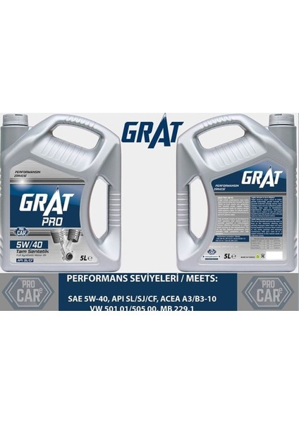 5W-40 5 Litre Motor Yağı ( Üretim Yılı : 2021 )