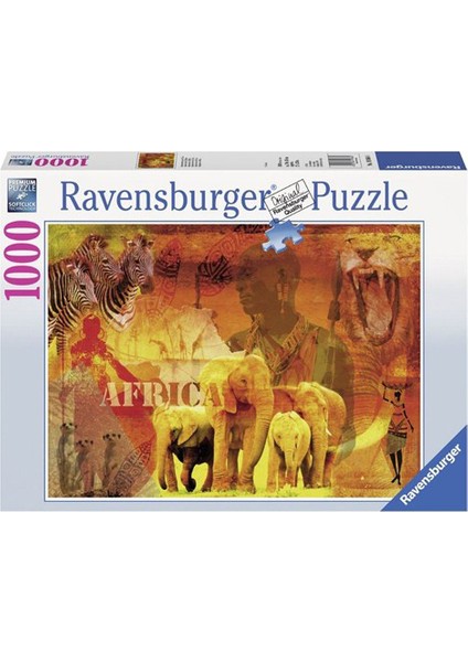 1000 Parçalı  Puzzle Afrika İzlenimleri-193660