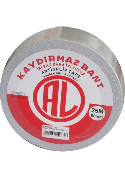 Kaydırmazlık Bandı 50 Mm 25 Mt Şeffaf