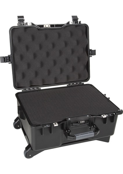 Mtc 460C Siyah - Yumurta Sünger + Kare Lazer Kesim Süngerli Tough Case Pro Takım Çantası