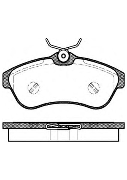 Ön Fren Disk Balata Wva 23408 23409 Citroen C2 1.6 C3 1.4Hdı 1.6 Mga 55176