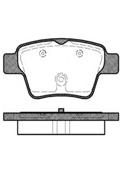 Fren Balatası Arka Wva 24150 Citroen C4 05 Mga 55177