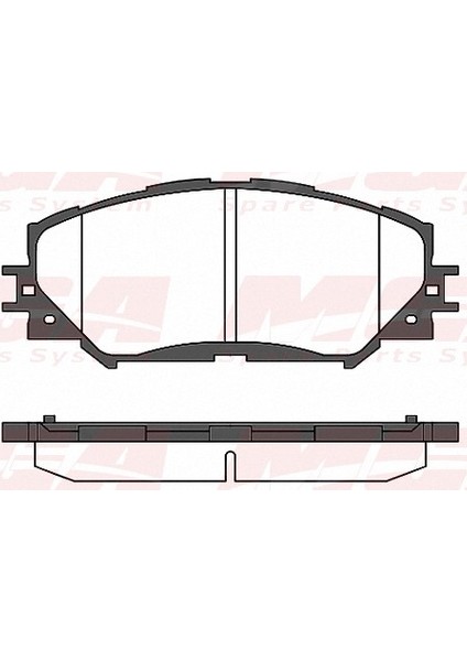 Balata Fren Ön Toyota Corolla 0712 Aurıs 0712 "Benzinlı" Mga 55274