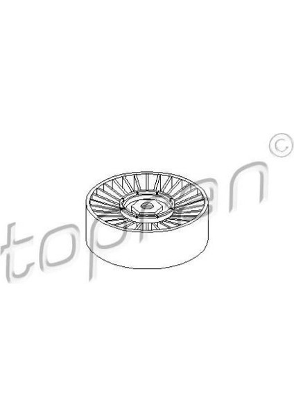 V Kayış Gergi Rulmanı Vw Passat 1.9Tdı Afn Avg 96 00 Tpr 100327755