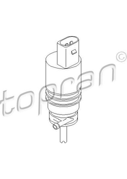 Silecek Fiskiye Motoru Vw Bora Tpr 107818755