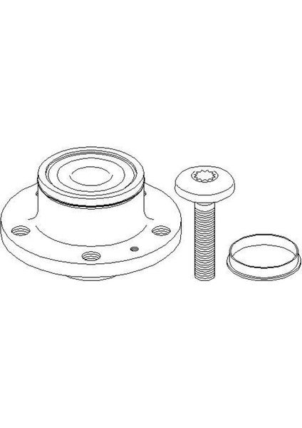 Arka Tekerlek Poryası Vw Caddy III 03 Touran Tıguan Audı A3 Tt Skoda Octavıa Toledo Tpr 110533755
