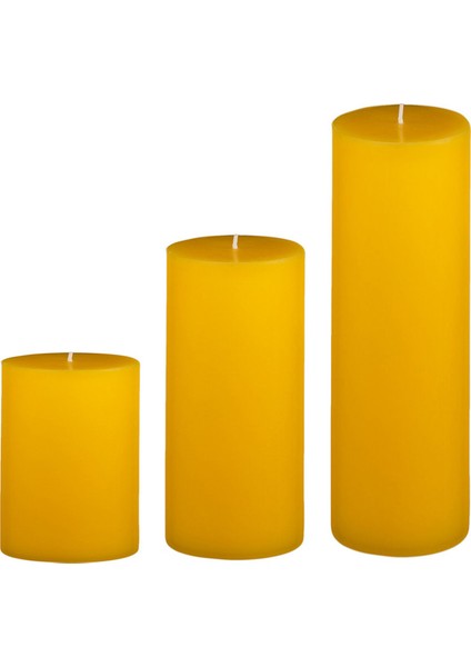 Set Mum Çap 7 cm Sarı