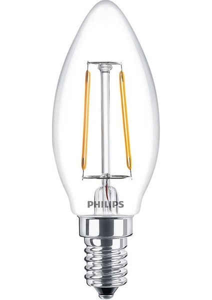 Phılıps LED Candle Mum Rustik 2W E14
