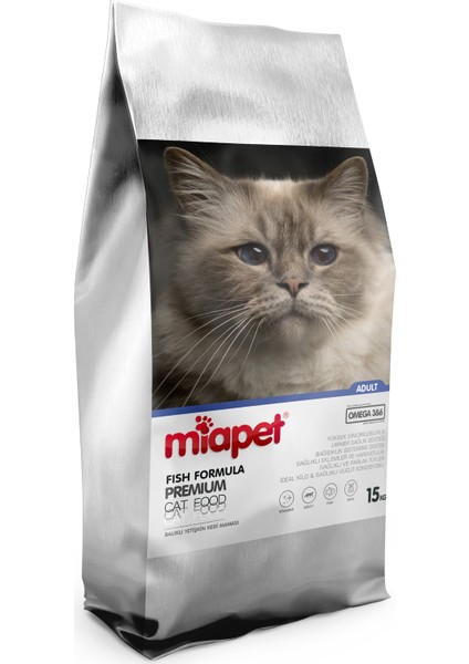 Balıklı Yetişkin Kedi Maması 15 kg