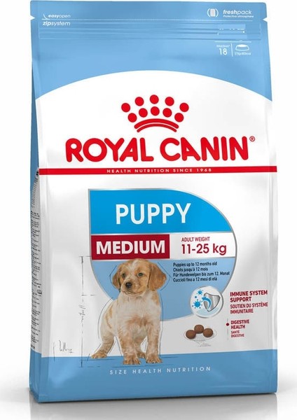 Medium Puppy Orta Irk Yavru Köpek Maması 15 kg