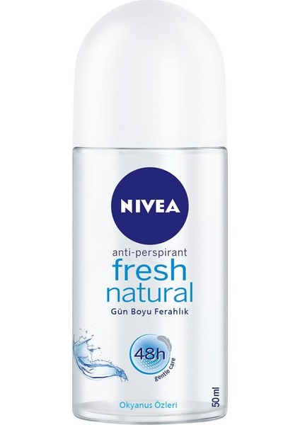 Fresh Natural Deo Roll-On Kadın 50 ml