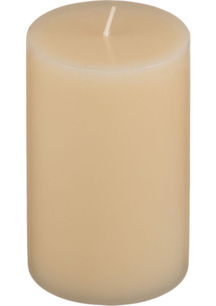 7 x 15 Krem Silindir Mum