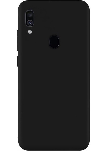Samsung Galaxy A30 Kılıf Silikon Premier (Siyah)