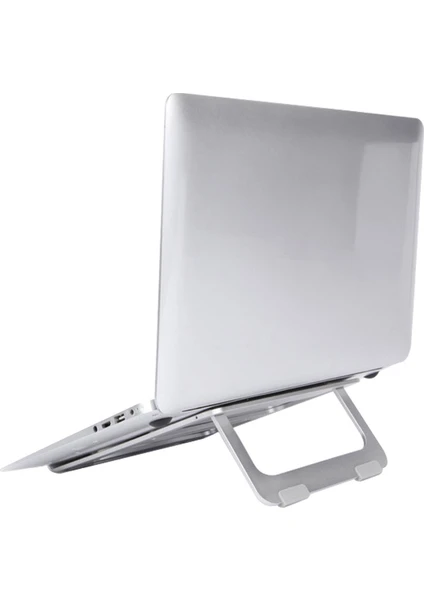 Portatif Macbook Notebook Laptop Aluminyum Stand Masaüstü Tutucu 13-15.6 Inch - Model No : AL2336