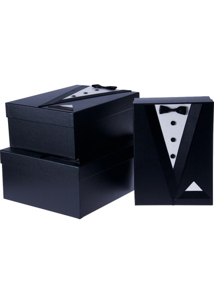 Damat Bohça Kutusu 3'lü Set