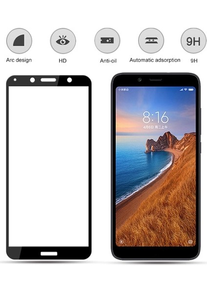 Redmi 7A 3D Full Kaplama Ekran Koruyucu modelleri