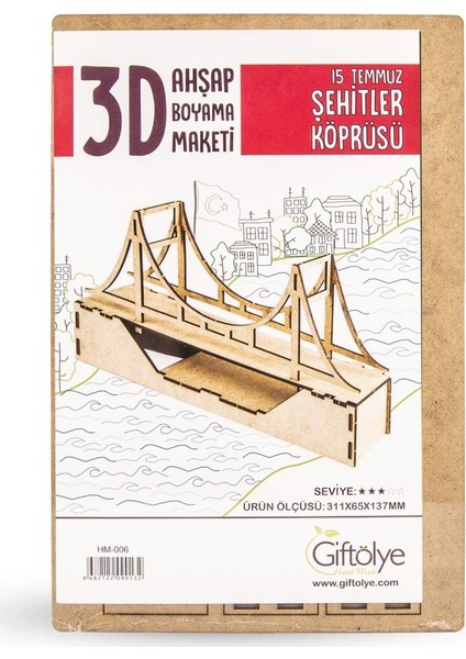 Maket 15 Temmuz Şehitler Köprüsü