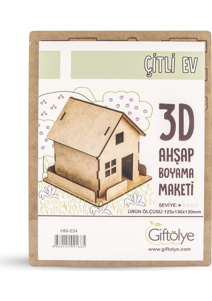 Maket Çitli Ev