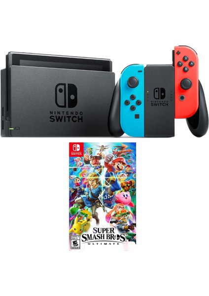 Renkli Mavi Kırmızı + Super Smash Bros Ultimate Oyun