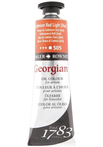 Georgian Yağlı Boya 225Ml Cadmıum Red Lıght Hu