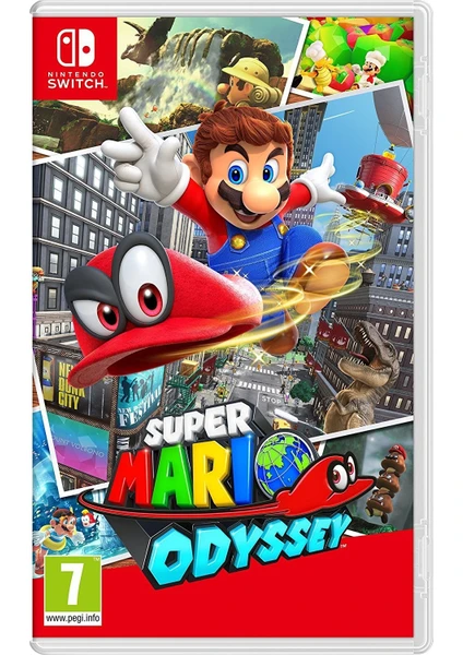 Super Mario Odyssey Switch Oyun (Resmi Distribütör Ürünü)