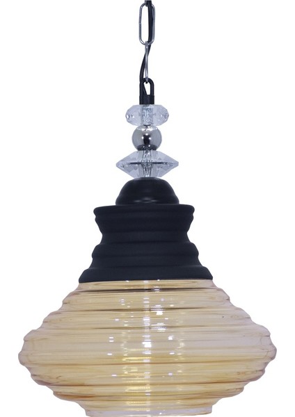 Lüster Boyalı Üfleme Cam Model Sarkıt Model 4