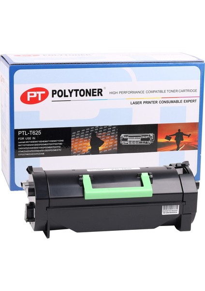 T625 Polytoner Mx710-Mx711 62D5000 6.000 Sayfa İadesiz Ürün