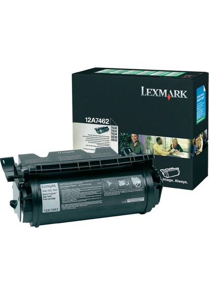T630 Toner T632-T634-X63212A761212A746221.000 Sayfa