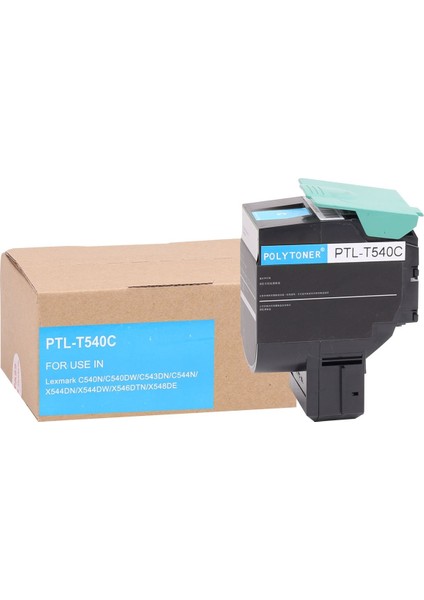 Polytoner C540A1Cg C540-C543-C544 1000Syf. Mavi Toner