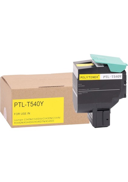 Polytoner C540A1Yg C540-C543-C544 1000Syf. Sarı Toner