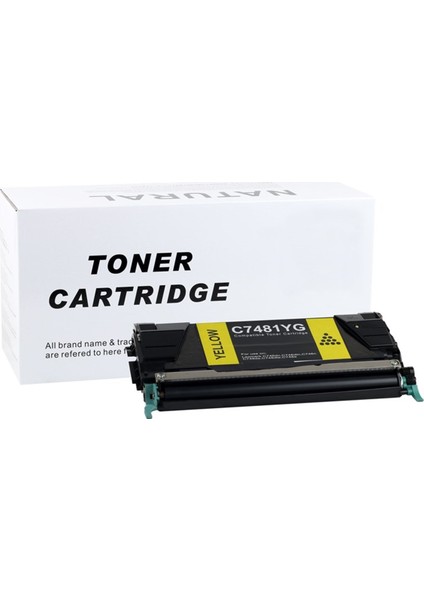 C7461Yg Sarı Polytoner C748-C520-C536