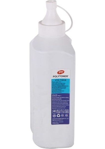 Oki Üniversal Poly Dolum Toner Tozu Black Siyah 500Gr