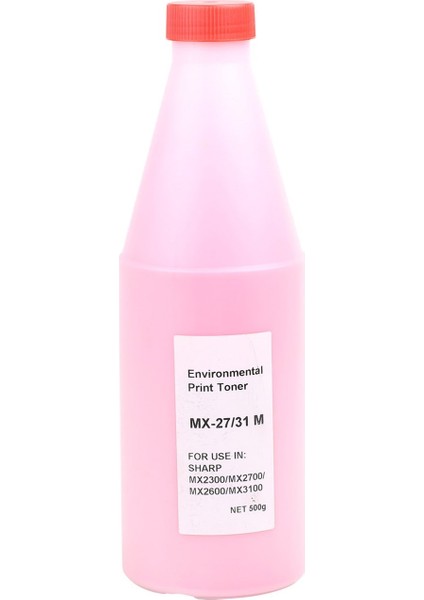 Mx23Gt-Mx27Gt-Mx31Gt Kırmızı Dolum Toner Tozu 500Gr