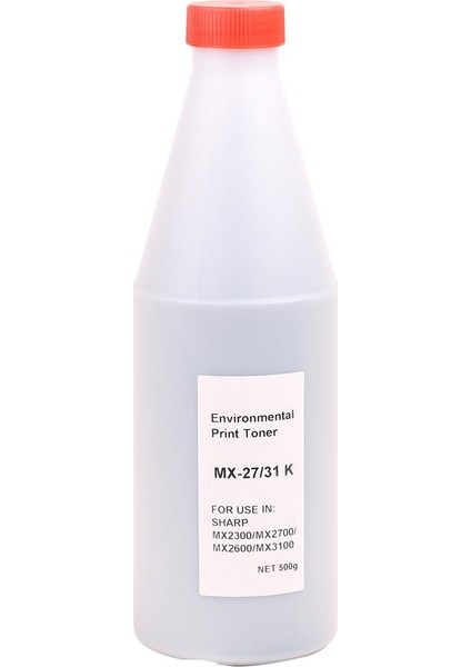 Mx23Gt-Mx27Gt-Mx31Gt Siyah Dolum Toner Tozu 500Gr