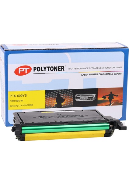 609Ys Polytoner Sarı Clp 775Nd-770N 7000 Sayfa