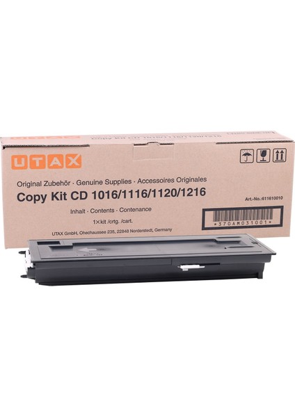 Cd-1216 Toner Cd1016-1116-1120 T.Adler Dc2016-2120-2126