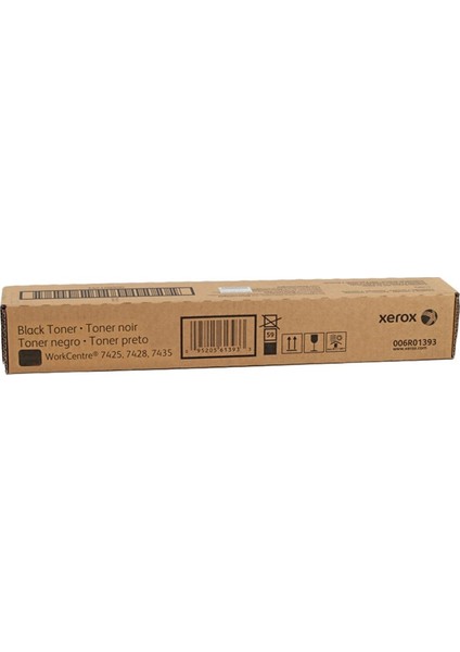 Wc 7425 Siyah Toner Wc7428-7435 006R01399