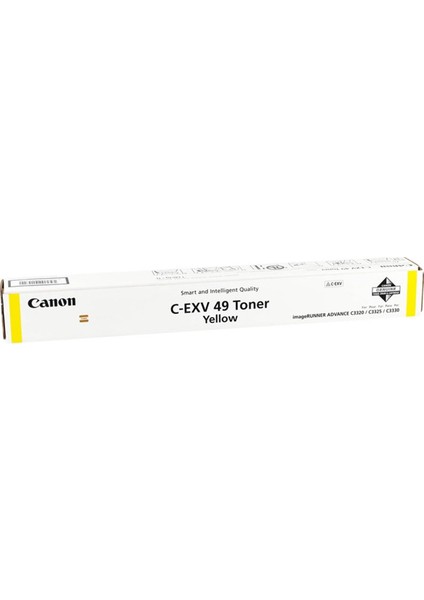 Exv-49 Sarı Toner Ir-C3300-3320-3325-3330 19.000 Sayfa