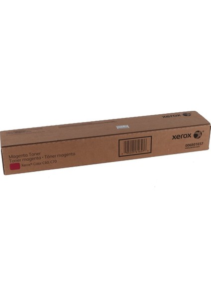 Color C60-C70 Kırmızı Toner 006R01661 34.000 Sayfa