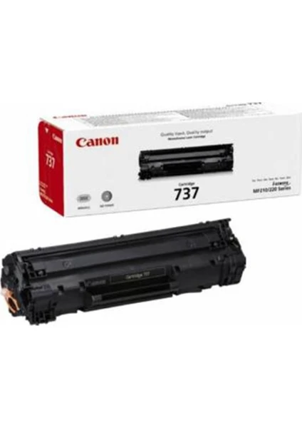 Crg-737 Siyah Toner